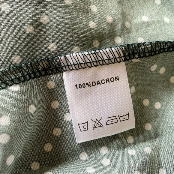 Casual Swing Ruffle Dress Fall Winter V Neck size large - Picture 5 of 7